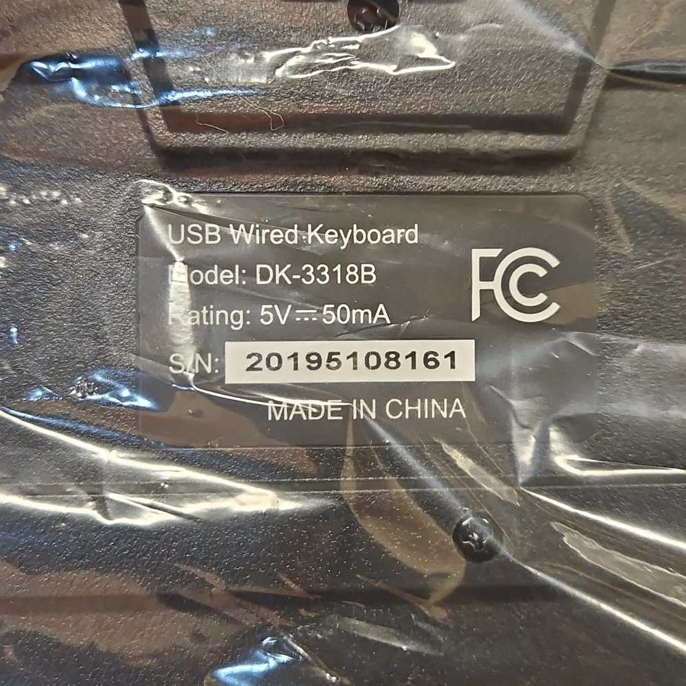 NWT Microsoft‎ Black Ergonomic Keyboard And Mouse